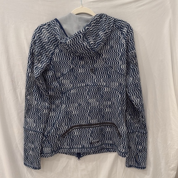 Adidas by Stella McCartney Women's Blue Truepace Track Jacket Size large - Picture 9 of 10